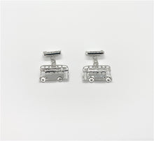 Bus Cufflinks or Bus and Taxi