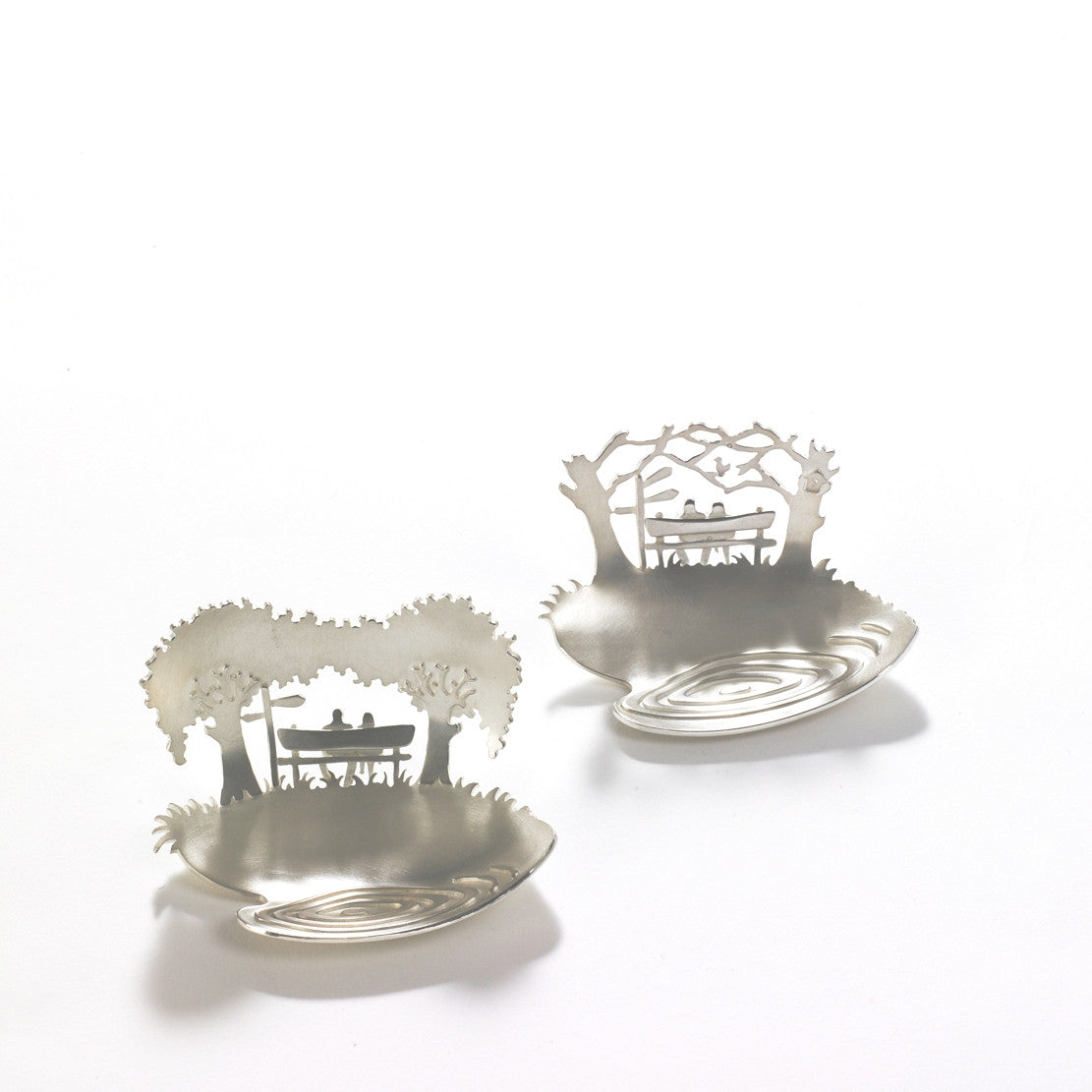 Silver Summer and Winter Caddy Spoon by Jen Ricketts