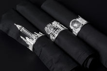 Collection of Silver Napkin Rings by Jen Ricketts
