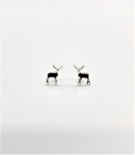 Silver Stag Stud Earring
