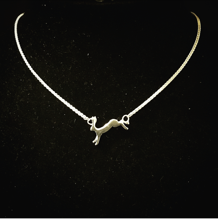 'Running Hare' Necklace