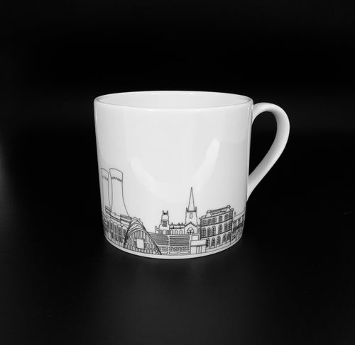 Sheffield Skyline Fine Bone China Mug