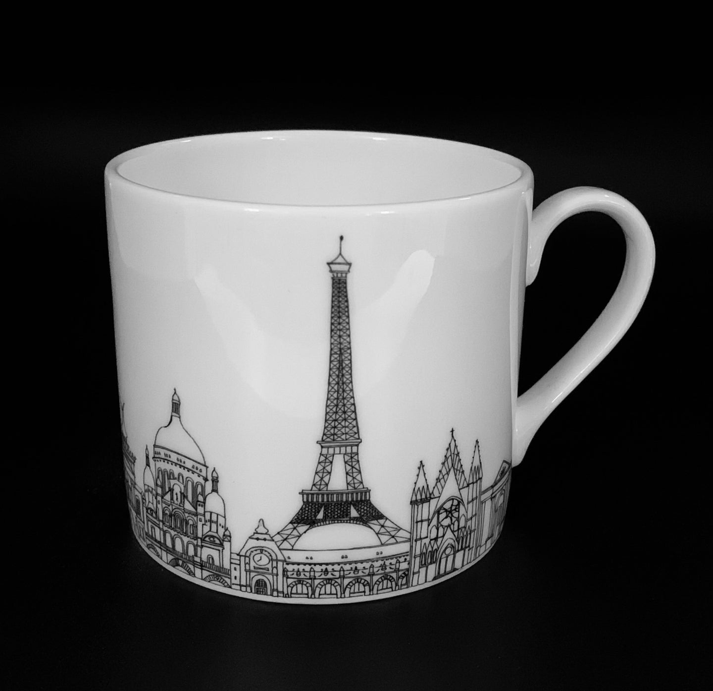 Paris Skyline Fine Bone China Mug